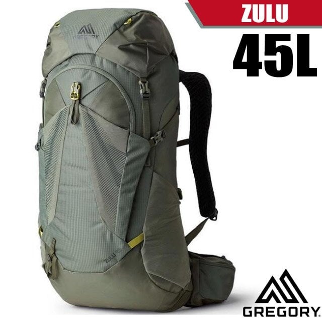 【GREGORY】 Zulu 45 專業健行登山背包(45L_FreeFloat系統)145292-9976R 牧草綠✿30E010